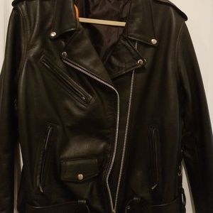 Leather jacket